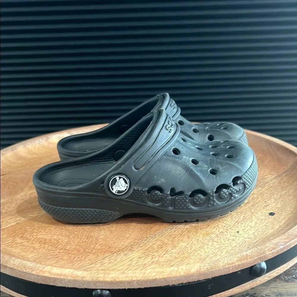 Kids‎ Black Crocs Clogs